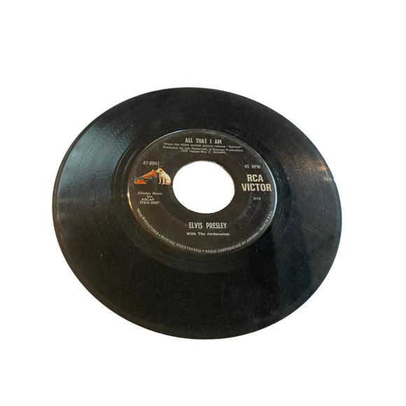 RCA Victor | Media | Vintage 7 45 Rpm Vinyl Record Elvis Presley ...